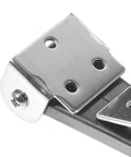 Close-up of a Stainless Steel T Handle Draw Latches Set Of 2 With Rubber Cushioned Latch for secure tool box use