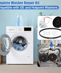 Must Have Complete Washer Repair Kit With Transmission Pulley And Nut, Washer Shift Actuator, Drive Belt, Clutch And Clutch Spring