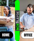 Electric Cardboard Cutter For Home, Office And Industrial Use, A True Workhorse Box Cutter With Hidden Safe Blade For Effortless Cardboard Slicing And Quick, Clean Box Opening. Home and office users cutting cardboard boxes
