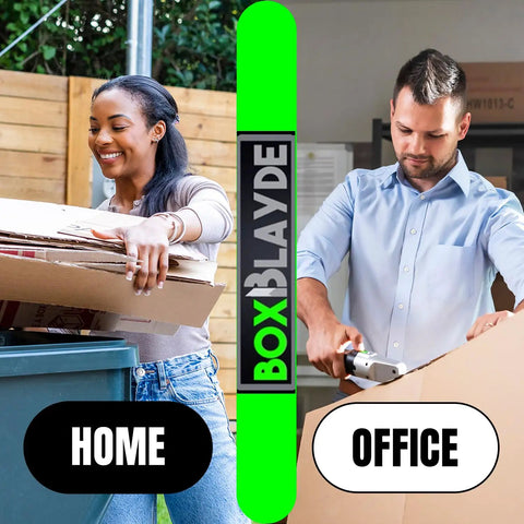 Electric Cardboard Cutter For Home, Office And Industrial Use, A True Workhorse Box Cutter With Hidden Safe Blade For Effortless Cardboard Slicing And Quick, Clean Box Opening. Home and office users cutting cardboard boxes