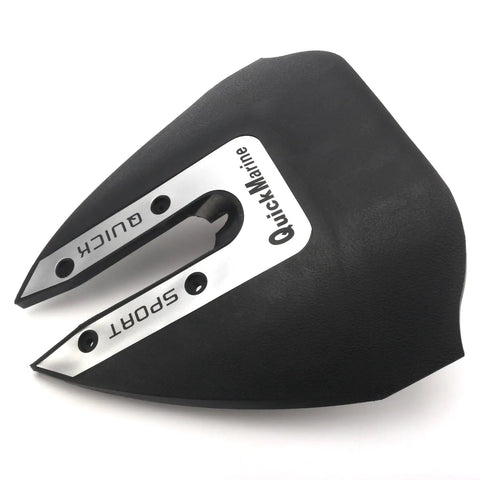 Top view of Whale Tail Hydrofoil Stabilizer For 8 To 40 HP Outboard Motors And Most Sterndrive Engines Silver Finish