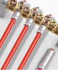 600 Pcs Wire Ferrules Kit In 7 Sizes Tinned Copper Crimp Connectors For 22 To 10 AWG Non Insulated Cable End Terminals Assortment Pack