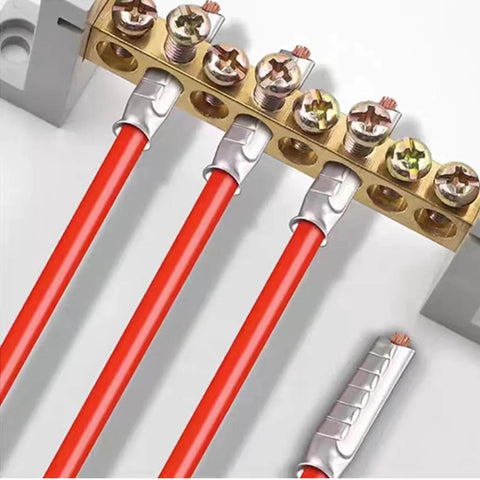 600 Pcs Wire Ferrules Kit In 7 Sizes Tinned Copper Crimp Connectors For 22 To 10 AWG Non Insulated Cable End Terminals Assortment Pack