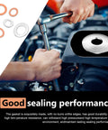 Heavy Duty 100 Piece Oil Drain Plug Crush Washer Kit Multi Size Gasket Set M10 M12 M14 M16 M18 Aluminum Copper Mixed