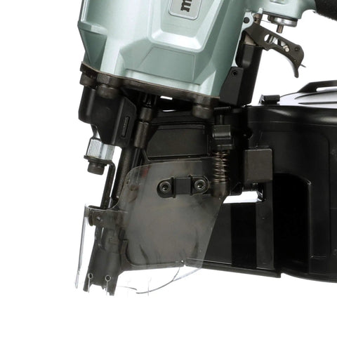 Close-up of Coil Framing Nailer with 15 Degree Magazine Delivers Fast Driving for Two Inch to Three and One Quarter Inch Nails