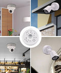 Bullet Camera Junction Box Mount Bracket For Outdoor And Indoor CCTV IP54 Weatherproof Housing With Wire Management