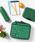 Keep Things Chill In Backpacks With This Kid Approved Confetti Insulated Water Bottle Packed With A Leak Proof Straw Lid And Double Wall Stainless Steel Build For Little Ones 14 Oz on a table with school supplies.