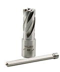 No Nonsense 5/8 Inch Annular Cutter With 3 Inch Pilot Pin For Magnetic Drill Press, M2Al steel cut bit.