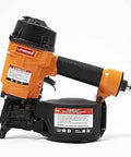 Fast Shooting 15 Degree Pneumatic Coil Nailer For Framing And Fencing, 1 In To Two And A Quarter Inch Nails, tool side view.