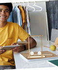 Student using Hands On Physics Experiment Tools And Principle Kit For Students Real World Science Lab Set For Classroom Learning