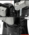 Close-up view of Front Right Engine Motor Mount For Toyota Corolla Prius AWD E Plus Hybrid Models 2016 2022 with bolt and mount detail.