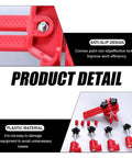 icykale 9-piece red camshaft timing tool kit with dual cam clamps for car engine timing