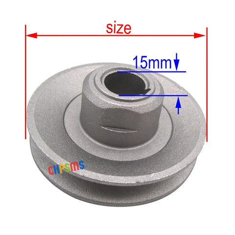 Clutch Motor Pulley 15mm Inner Hole 45mm Outer Diameter Go-To Replacement For Industrial Sewing Machines 1 Piece KP19155