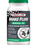 Mineral Oil Bicycle Brake Fluid For Hydraulic Disc Brakes With Low Viscosity For Smooth Lever Feel Quick Pad Return Long Lasting Performance Four Ounce Bottle