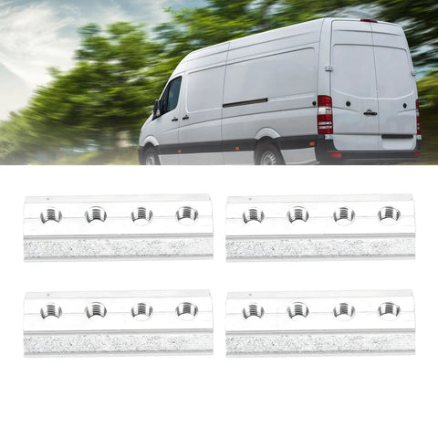 Four Six Pack M6 L Track T Nuts With Sliding Design For Easy Insertion And Repositioning Along Track for cargo haulers