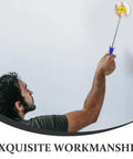 Man using a Badass Paint Roller Brush Crafted For Weekend Crews Chasing Tight Wall Coverage With Precision Edge Trimming.