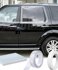All-In-One Temporary Car Window Cover For Broken Glass 78.7 Inch By 39.4 Inch Waterproof PVC Sheet with tools and tape