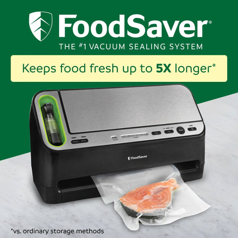 Heavy Duty 2 In 1 Vacuum Sealer Machine With Automatic Bag Detection And Starter Kit Keeps Your Grub Legit Fresh Blocks Freezer Burn Meal Prep Essential Zero Waste Kitchen Game Changer