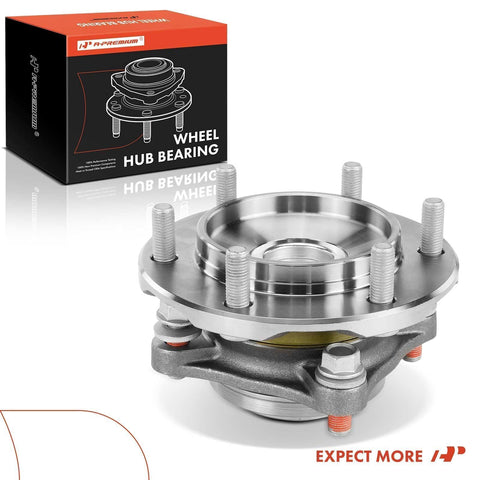 Front Wheel Bearing And Hub Assembly With 6 Lug For Toyota Tacoma 2005 To 2023 4Runner 2003 To 2023 FJ Cruiser 2007 To 2014