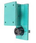 Front view of CAT40 Tool Holder Tightening Fixture Universal CNC Clamp For Precise Machining, Aluminum Alloy Construction