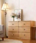 Top Shelf Antique Brass Cabinet Knobs And Drawer Pulls 10 Pack Heavy Duty Solid Metal Handles on a wooden dresser.