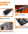 Five Pack Heat Plate Replacement Kit For 3, 4 And 5 Burner Grills With No Fuss Easy Install Heat Tent Shield And Grill Shield For DGH Series, featuring 20GA thickness and heat resistance, strong rust-resistant construction.