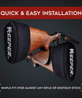 Gel Recoil Pad For Shotgun With Slip On Rifle Stock Pad Softens The Kick Using Visco Elastic Gel Fits Winchester Remington Mossberg Ruger
