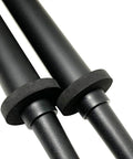 Close-up of 2 Pack 35 Inch Foam Practice Swords For Martial Arts Training Sparring Set With Carry Bag Safe Soft Foam Blades Textured Handles
