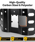 High-quality carbon steel ratchet strap component for tough auto retractable ratchet cargo straps for Ford F150.