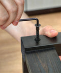 Using 60 Pieces 2mm L Shaped Hex Key Wrench Set Allen Wrench Kit for assembling furniture