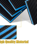 4 Pack Rubber Anti Vibration Pads for Air Conditioners and HVAC Systems, Heavy Duty EVA Isolation Mats Measuring 2 X 2 X 7/8 Inches