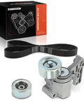 Beefed-Up Engine Serpentine Belt Drive Kit With Tensioner And Idler For Toyota Camry Avalon RAV4 Highlander Sienna Lexus ES350