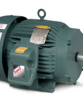 Three Phase Totally Enclosed Foot Mounted Severe Duty Motor, 5 HP, 1750 RPM, 208 230 460V, 184T Steel Frame, TEFC, F1, side view