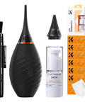 10 In 1 Camera Lens Cleaning Kit For DSLR And Digital Cameras Must Have Gear With Advanced Silicone Air Blower Nozzles 15ml Cleaner