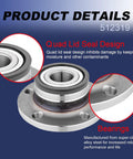 Rear Wheel Bearing And Hub Assembly Fits VW Beetle 12 19 32mm Bearing CC 09 17 FWD Golf 10 15 Passat 06 10 12 19 close-up