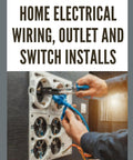 Real World Home Electrical Wiring Guide For DIYers With Clear Circuit Maps And Steps To Run New Wires Install Fixtures And Replace Outlets And Switches Safely To Code book cover showing hands wiring an outlet.