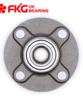 Front view of Rear Wheel Bearing Hub Assembly for 2000 2006 Nissan Sentra 4 Lug Rear Position Fits Left or Right Direct Replacement