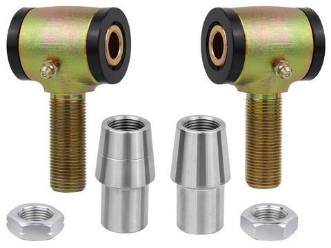 Three-Quarter Inch Threaded Bushing Kit for Four-Link Suspension and Replacing Worn Rod Ends and Suspension Bushings, components shown