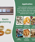 Pro Jewelry Polisher Tumbler 5kg 11lbs Barrel Polishing Machine application collage