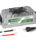 24V 25A Lead Acid Battery Charger For Scissor Lifts And Jobsite Gear, Powers Forklifts, Electric Pallet Jacks, And Floor Scrubbers