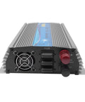 Back view of 1000W Solar Micro Inverter Grid Tie With IP65 Rating And Pure Sine Wave Output, featuring fan and fuse details