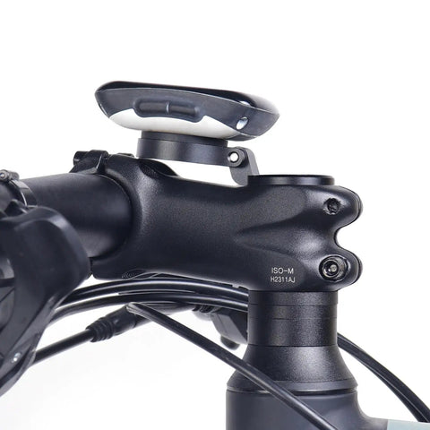 Out Front Bike Computer Mount For One And One Eighth Inch Steerer Tubes Rock Solid CNC 6061 T6 Aluminum Adjustable Angle Stem Mount