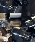 Badass Mini Metal Lathe Boring Bar Set With Versatile Shank Tool Holders And CCMT Carbide Turning Inserts during precision cutting.