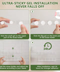 Step-by-step installation guide for Premium Acrylic Straw Holder For Cabinet Door Split Design Hella Spacious Tumbler Organizer.