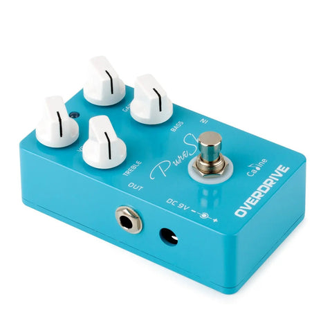 Pure Sky Overdrive Guitar Pedal With Crystal Clear Clean Boost Transparent Tone That Preserves Amp Timbre Realistic Sustain