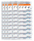 63 Piece Lever Wire Connector Kit For DIY Home Wiring And Lighting Projects Includes 2 In 2 Out 3 In 3 Out 2 In 4 Out And 2 In 6 Out Quick Lever