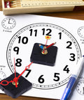 Dope 30Pcs Short Spindle Quartz Clock Movement Kit With Silent Mechanism and hands on clock face and stationery items