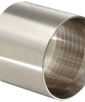 Holedall Sanitary Crimp Ferrule Fitting In Stainless Steel 304 For A Leak Proof Heavy Duty Seal Between Two Mating Components Attaches To A Hose For A Tight Fit On Hose OD From 2.656 To 2.703 Inches And 2 Inch ID