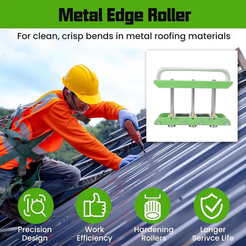 Rock Solid Three Station Roller Bender For No Sweat Metal Forming And Easy Standing Seam Roofing Work From Five Eighths To Four Inches In Twenty Nine To Twenty Two Gauge Steel Or Aluminum Sheets