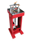 Manual Picture Framing Underpinner Tool For Frames No Power Needed Silent And Sturdy Nailer Compact Framing Machine With 7mm 10mm 12mm 15mm V Nails Easy High Quality Build For Pro Grade Picture Frame Joints red steel manual frame underpinner